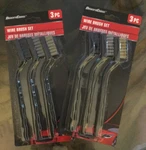 2) Driver Choice Detailing Wire Brush 3 Ct Set Heavy Duty Mini Scratch. Fixed Price $9.99.