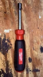 Milwaukee 8MM Hollow Core Nut Driver 48-22-2435. Fixed Price $8.00.