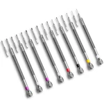 Vakogal 8PCS Professional Micro Precision Screwdriver Set 0.6-1.6MM, Silver. Fixed Price $20.35.