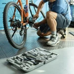 Rockbros 44PC Home/professional Repair Tool Kit W/ratchet Sockets&wrench Durable. Fixed Price $88.99.
