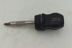 Snap On Tools Black Stubby Hard Handle Ratcheting Screwdriver SSDMR1A Usa Made. Fixed Price $79.99.