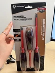 Southwire SDISET3 3-PC Insulated Screwdrivers 1000V 1/4" & 3/16" Slotted #2 Ph. Fixed Price $55.00.