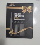 Hrphrp 26-PIECE Precision Screwdriver Set Black With Case, Tweezers, Pry Tool. Fixed Price $25.99.