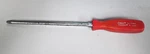 Snap On #4 Pozidriv Phillips Head Screw Driver Red Hard Handle SSDZ84. Fixed Price $24.99.