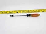 Vintage Craftsman Flat Slotted Screw-holding Screwdriver #41125 Wf Made Usa. Fixed Price $25.99.