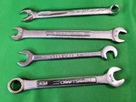 4PC Lot Craftsman Professional Sasco Forged Alloy Steel Usa Combination Wrench. Fixed Price $10.34.