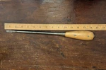 Vintage Irwin Perfect Wood Handle 14 1/2" Long Screwdriver Made Us Of. Fixed Price $38.99.