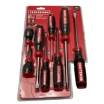 Craftsman 8 Piece Screwdriver Set Phillips Slotted Black Oxide Tips CMHT65075N. Fixed Price $19.54.