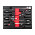 Sunex SXCSDS12 Phillips & Slotted Magnetic Piece Screwdriver Set In Eva. Fixed Price $66.24.
