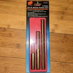 New Piece Solid Brass Punch Set 1/4" 3/8" 1/2 Non Sparking Sealed. Fixed Price $40.00.