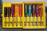 Xcelite HS618N 10PC Hollow Shaft Nut Driver Set With Hard Case. Fixed Price $44.99.