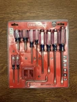 Craftsman Screwdriver Set, Assorted, 12PIECE (CMHT65044) With Alloy-steel Blades. Fixed Price $14.99.