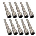 Simaiyun 10 Pcs 5/16 Inch Quick Change Power Nut Driver Bit, Hex. Fixed Price $9.99.