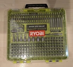 New Ryobi Brad Point General Purpose Driving Bits Nut Driver Socket Adapter. Fixed Price $19.88.