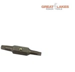 Milwaukee 50-32-0220 #1 And #2 Square Double End Bit For 11-1 Screwdriver. Fixed Price $9.99.