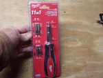 New Milwaukee 11 In Multi Bit Driver W/ Torx # 48-22-2761 ... Fixed Price $18.00.