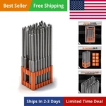32-PIECE 1/4" Shan Extra Long Security Power Bit Set, 6" Tamper Proof Se.... Fixed Price $35.48.