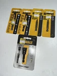 Dewalt Drill Accessories Power Bit, Guide & Nut Driver Set Of 5. Fixed Price $19.00.