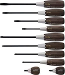 Vessel Woody Compo Tang-thru Screwdriver Set Pieces With Case 3310PS. Fixed Price $142.32.