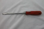 Mac Tools Flat Tip Screwdriver Red Hard Handle Part# PKR8AR Rare 12" Long. Fixed Price $19.99.