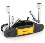 Titan Tools Universal Spline Socket Set With Comfort Grip Handle (15219). Fixed Price $21.34.