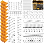 Elead 260 Piece Hooks 1/8 And 1/4 Inch Organizer Accessories. Fixed Price $34.31.