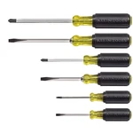 Klein Tools 85074 6-PIECE Cushion-grip Screwdriver Set Slotted Phillips. Fixed Price $66.95.