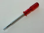 New Quick Wedge 10" Overall Length Screwdriver Red Plastic Handle Model 2356 Nos. Fixed Price $18.99.