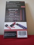 Amm 9-PIECE Socket Organizer, 1/2 Inch, 3/8 And 1/4 Drive Rails. Fixed Price $20.00.