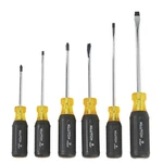 Klutch Nonslip Cushion Grip Screwdriver Set, 6 Pcs.. Fixed Price $32.99.