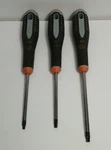 New Set Of Square Bit Tip Electrical Screwdriver, Bahco Ergo BE-9001/02/03. Fixed Price $35.99.