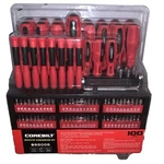 Corebilt Benchtop Screwdriver Set Of 100 Pieces. Fixed Price $60.00.