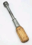 Vintage Walden Worcester Spintite 9/16" Nut Driver #3418 Made Usa Wooden Handle. Fixed Price $15.95.