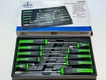 New Cornwell Tools CSD10SG 10PC Neon Green Square Grip Screwdriver Set, Nos. Fixed Price $259.99.