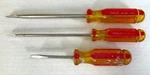 Vintage Stanley Flat Head Screwdriver Lot Of 3! 64-866, 64-886, 64-883 Usa. Fixed Price $11.69.