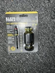 New Klein Tools 32308F 10-IN-1 Impact-rated Stubby Driver Set W/ Flip Socket. Fixed Price $22.99.