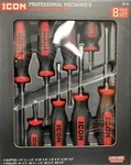 8 Piece Screwdriver Red Professional Mechanic Special Alloy Steel Magnetic Tips. Fixed Price $89.99.