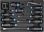 Duratech 12-PIECE Magnetic Screwdriver Set, 5 Phillips Black, Blue, Silver. Fixed Price $48.14.