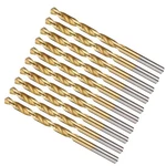 Metallixity Drill Bit 3/16 10PCS, 4241 High-speed Steel Straight Shank Titani.... Fixed Price $13.18.