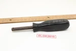 Snap-on GM4A 1/4" 6" Standard Shank Pin Lock Driver Hard Black Handle Usa. Fixed Price $24.99.