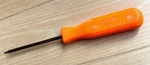 Mac Tools T8 Torx Star Tip Screwdriver Orange Hard Handle Grip Long. Fixed Price $20.00.