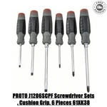 Proto J1206SCPF Screwdriver Sets, Cushion Grip, Pieces 61XK38. Fixed Price $198.18.