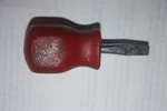 Mac Tools PNR1AR Stubby Red Hard Handle Flat/slotted Screwdriver **ships Free**. Fixed Price $12.95.