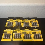 Lot Of 8, Dewalt DWAFND3, Maxfit Ultra Steel Nut Driver Set (3-PC.). Fixed Price $48.36.