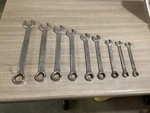Pcs. Metric Combination Wrenches Unbranded. 24,22,21,19,17,16,13,12,11. China. Fixed Price $23.67.