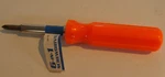 6-IN-1 High-vis Orange Screwdriver Menard's 249-1552 7" Long. Fixed Price $24.00.