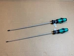 Wera #05008715001 PH1X300 & 05008730001 PH2X300 Screwdrivers 300MM * Set Of. Fixed Price $25.55.