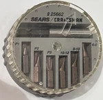 Vintage Sears Craftsman Magnite No Slip 7PC Screwdriver Bit Set 25662 Usa. Fixed Price $15.99.