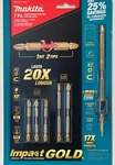 Makita B-44987 Impact Gold Pc. Double Ended Power Bits With Mag Boost.. Fixed Price $25.01.