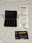 Speedout Damaged Screw Extractor Set 4PC Stripped Bolt Remover W/ Case. Fixed Price $14.99.